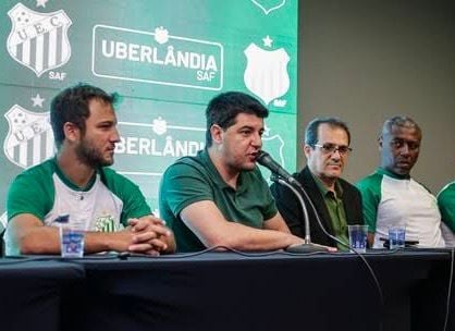 Uberlândia Esporte Clube SAF apresenta Bernardo Lage como diretor de futebol