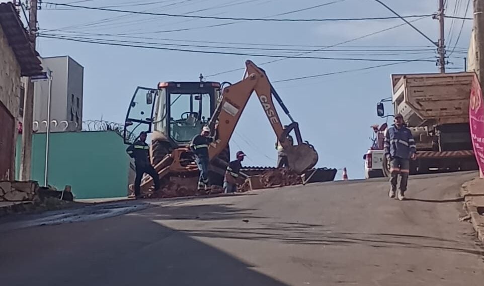 Itabira: manutenção do SAAE interrompe temporariamente abastecimento de água em ruas do Centro; saiba mais