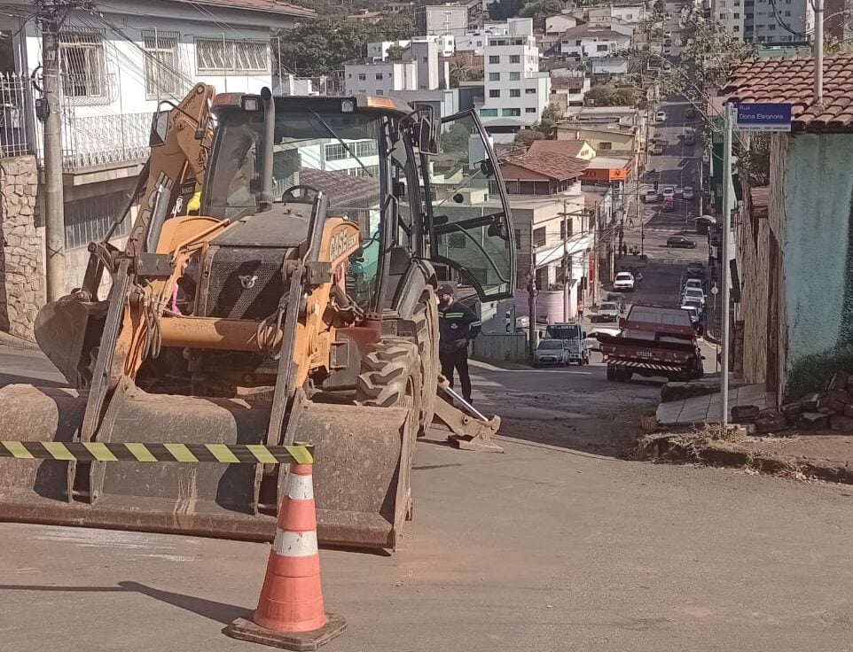 Itabira: manutenção do SAAE interrompe temporariamente abastecimento de água em ruas do Centro; saiba mais