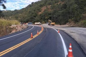 Nova 381 libera desvio provisório na BR-381, em Antônio Dias