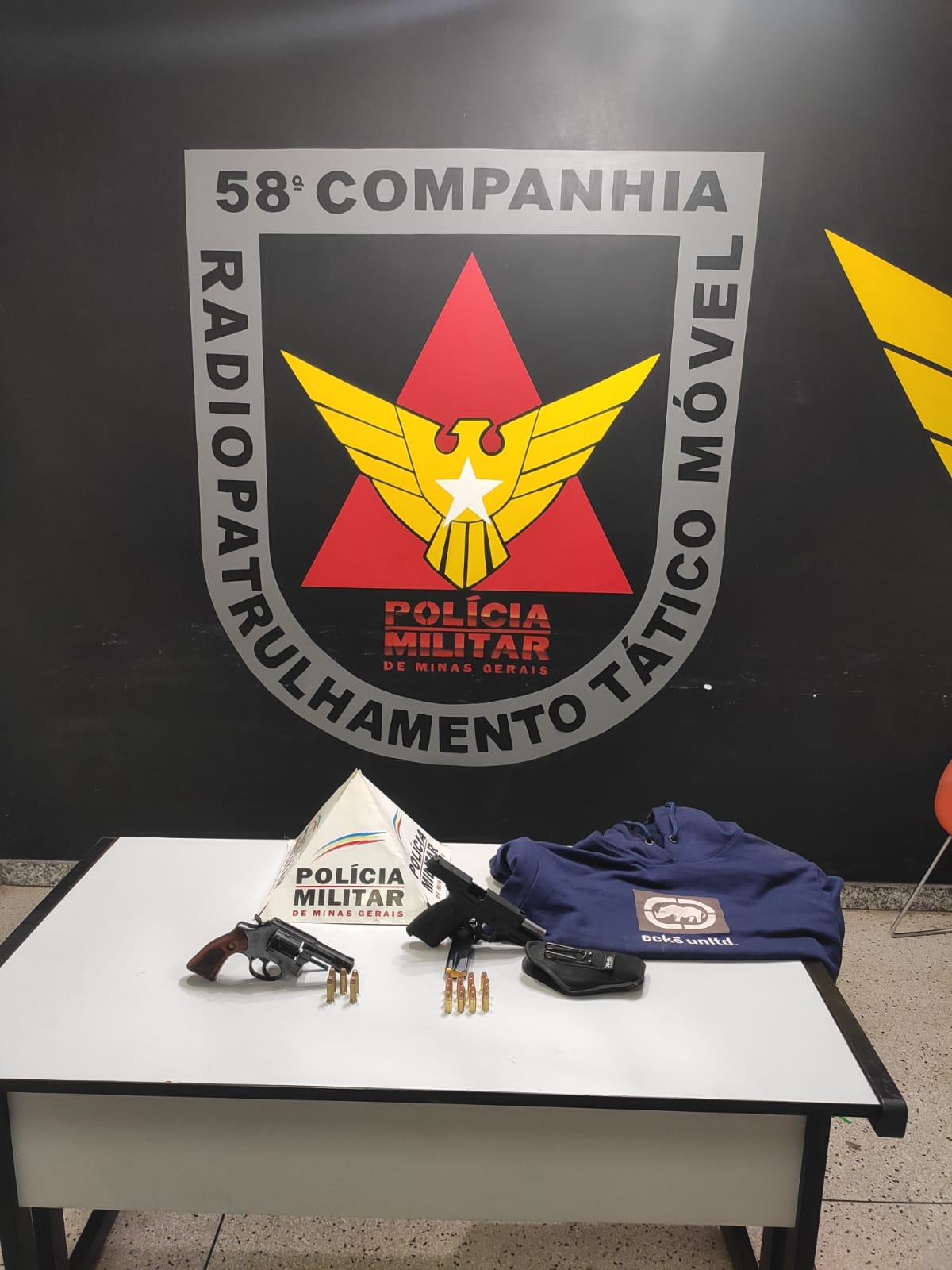 Em Itabira, Polícia prende autor de tentativa de roubo e apreende veículo do crime