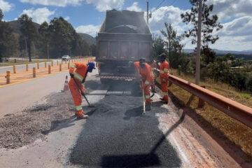 BR-040 terá serviços de manutenção entre a noite desta sexta-feira e o domingo