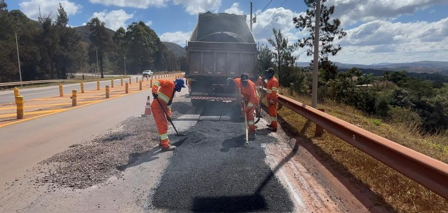 BR-040 terá serviços de manutenção entre a noite desta sexta-feira e o domingo