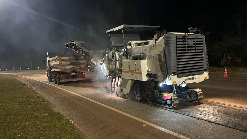 BR-040 terá obras diurnas e noturnas nesta semana entre BH e Juiz de Fora; confira o cronograma