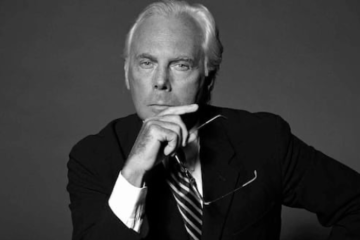 Morre o estilista italiano Giorgio Armani, aos 91 anos