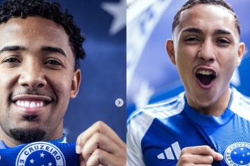 Cruzeiro oficializa Ryan Guilherme e Kauã Moraes