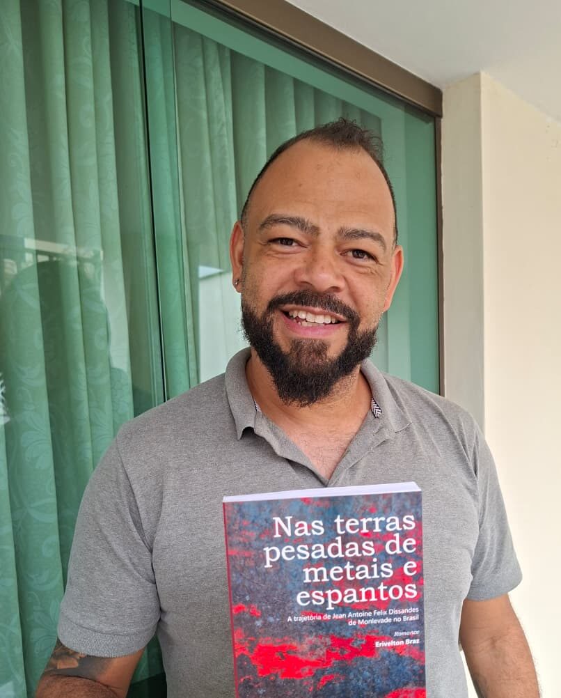 Romance histórico de Erivelton Braz será lançado hoje (1º) na Câmara Municipal de João Monlevade