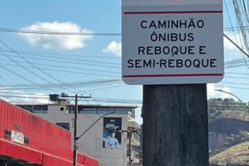 Regulamentação na avenida Armando Fajardo marca o início da Semana Nacional do Trânsito em João Monlevade