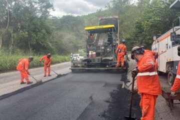 BR-381 segue com obras de Caeté a Governador Valadares até o dia 6 de agosto