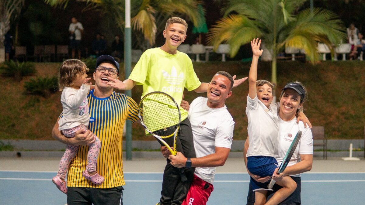 Torneio de Tênis do Clubinho reúne dezenas de atletas e fomenta o esporte em Itabira