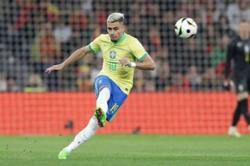 Andreas Pereira é convocado por Carlo Ancelotti para a vaga de Kaio Jorge na seleção brasileira