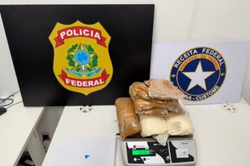 Passageira é presa com 5,2 kg de cocaína no Aeroporto de Confins durante operação conjunta da PF e Receita Federal