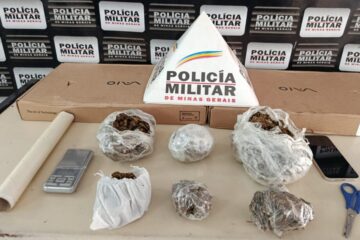 Idosa é detida com drogas após suspeito fugir de cerco policial em João Monlevade