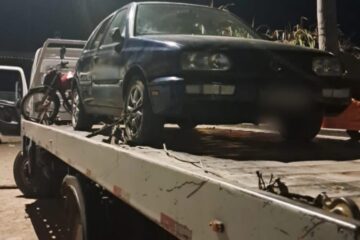 Polícia Militar recupera veículo furtado em Ipatinga após perseguição em Itabira