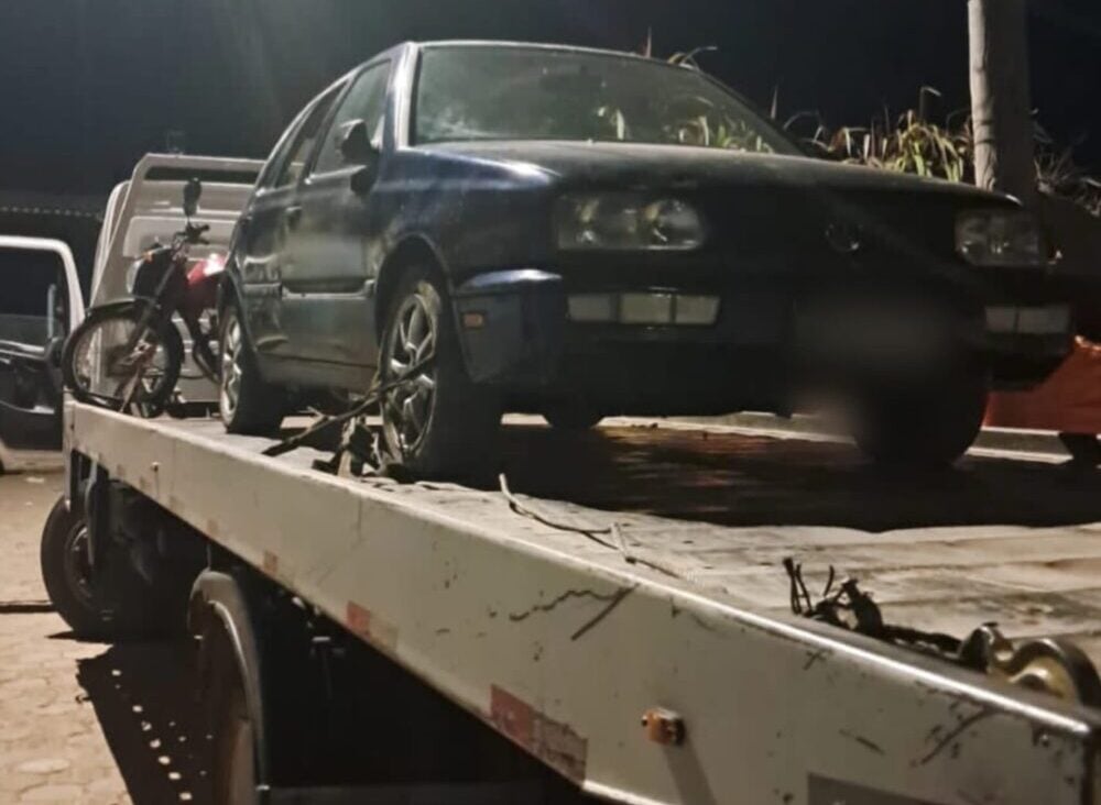 Polícia Militar recupera veículo furtado em Ipatinga após perseguição em Itabira