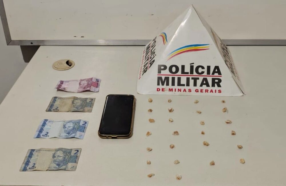 Homem com 16 passagens pela polícia é preso por tráfico de drogas em João Monlevade
