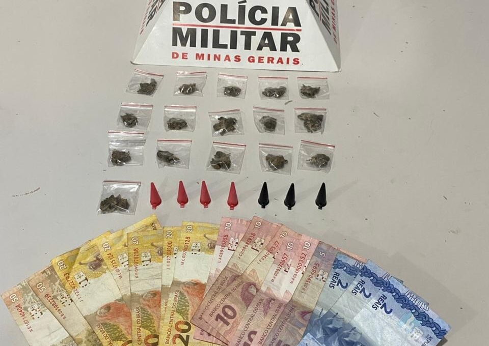 Adolescente é apreendido por tráfico de drogas no bairro Juca Rosa, em Itabira