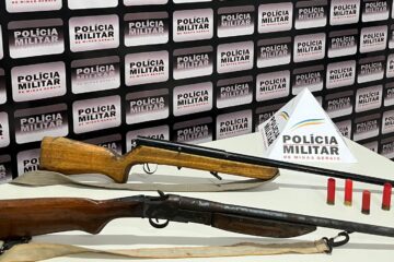 Homem é preso em São Domingos do Prata por ameaças, injúria racial e posse irregular de armas