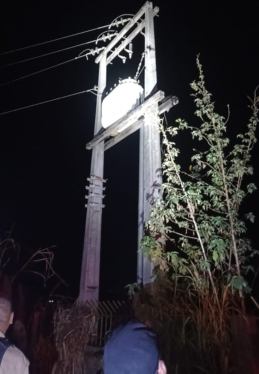 Polícia Militar prende três homens por tentativa de furto de cabos elétricos em João Monlevade