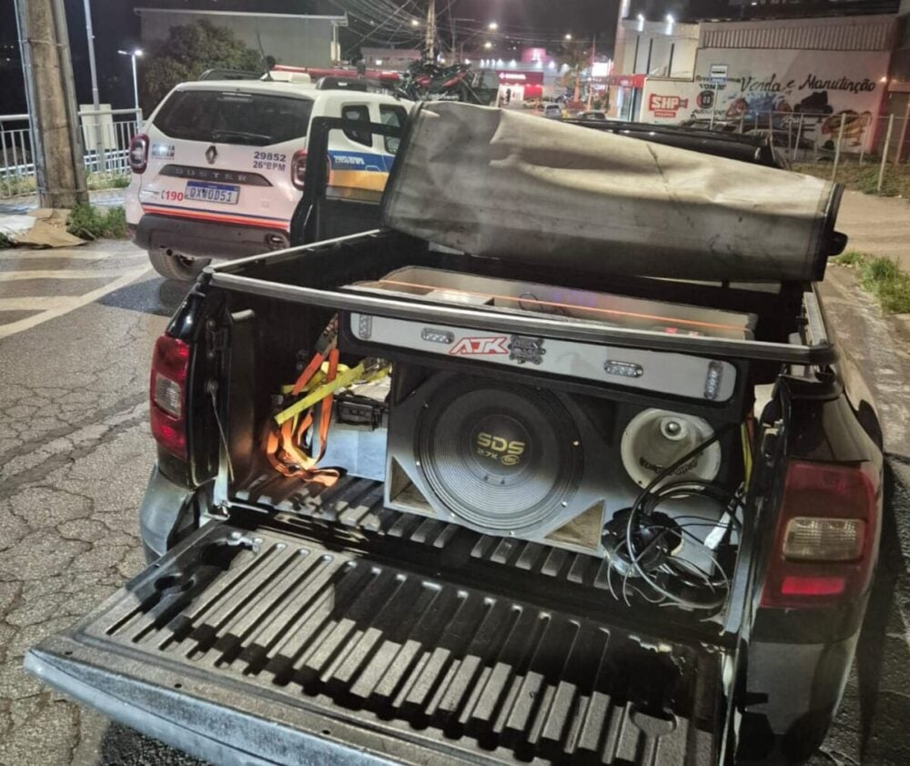 Polícia Militar apreende veículos por som alto e direção perigosa durante operação “Semana Nacional do Trânsito” em Itabira
