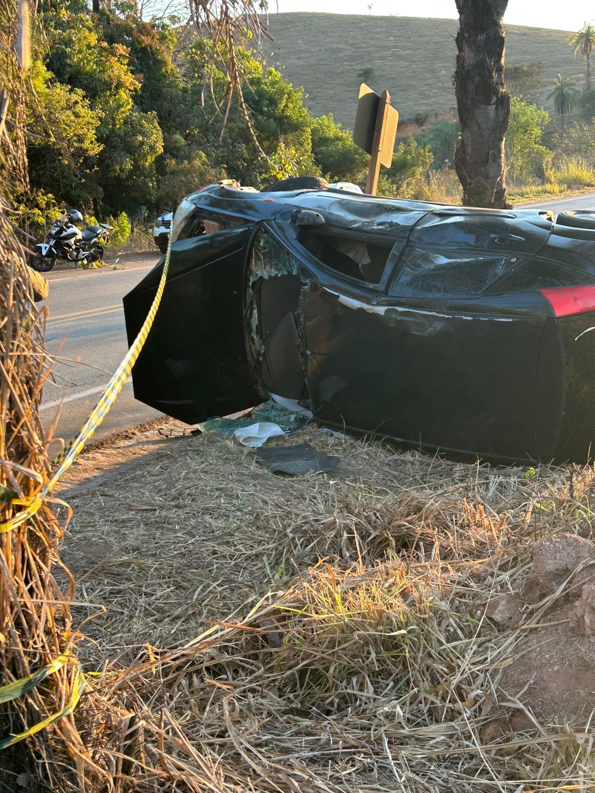 MG-120: acidente termina em óbito na tarde deste sábado