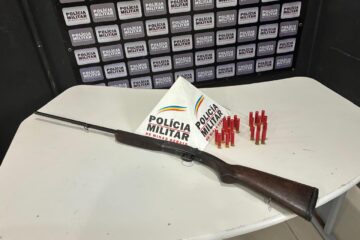 Polícia prende autor por ameaça, no bairro Bela Vista, em Itabira