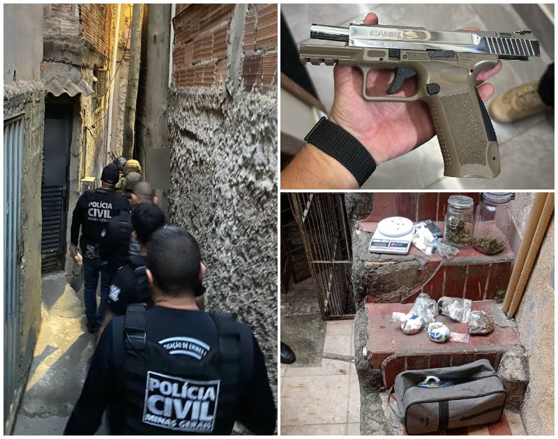 PCMG deflagra Operação Leviatã II com foco em organizações que atuam com tráfico e lavagem de dinheiro