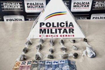Jovem é preso por tráfico de drogas em João Monlevade