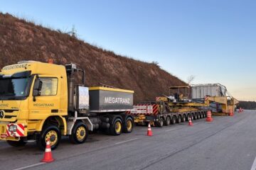 BR-040 terá nova operação para transporte de carga de 540 toneladas entre Belo Horizonte e Juiz de Fora