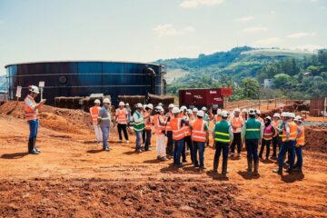 Confira como estão as obras de captação de água no rio Tanque em Itabira