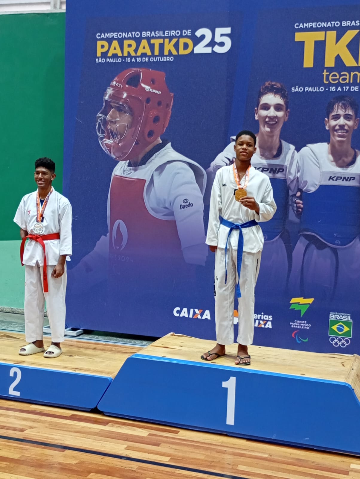 Atletas de Itabira se destacam no Campeonato Brasileiro Paralímpico e de Poomsae em São Paulo