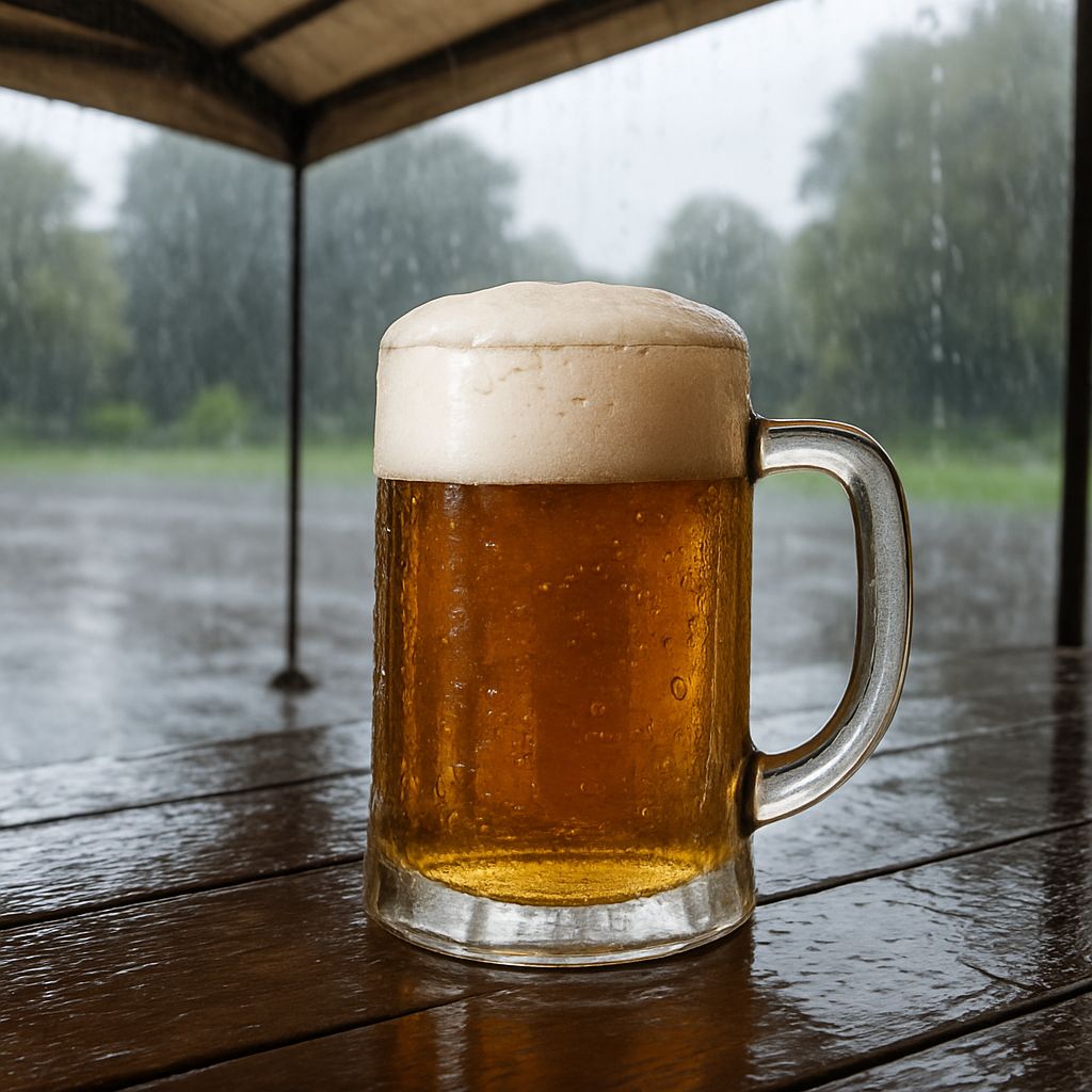 Coloquem tenda no rolê, pois nem a chuva vai atrapalhar o sabadou