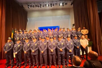 São Gonçalo dá posse à primeira turma da Guarda Civil Municipal