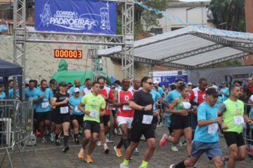 Confira a galeria de fotos da 3ª Corrida e Caminhada da Padroeira, no aniversário de Itabira