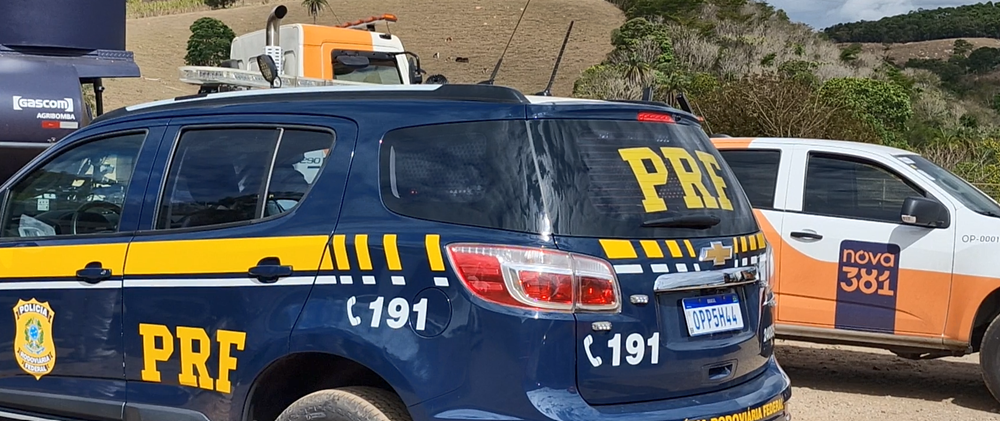 Motoristas são presos por adulterar placas de veículos e tentar burlar pedágio eletrônico na BR-381