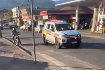 Perseguição policial termina em prisão de dois homens após tentativa de homicídio em Itabira