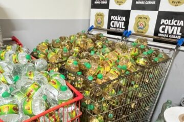 Polícia Civil desmonta fábrica clandestina de bebidas no Barreiro e prende homem em flagrante