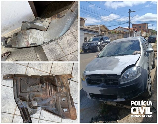 Polícia Civil identifica motorista suspeito de atropelar e matar motociclista na MG-010