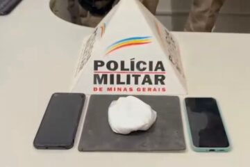 Três homens são presos por tráfico de drogas em operação da Polícia Militar em Catas Altas