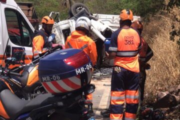 BR-381 segue interditada após acidente que deixou dois mortos em Sabará