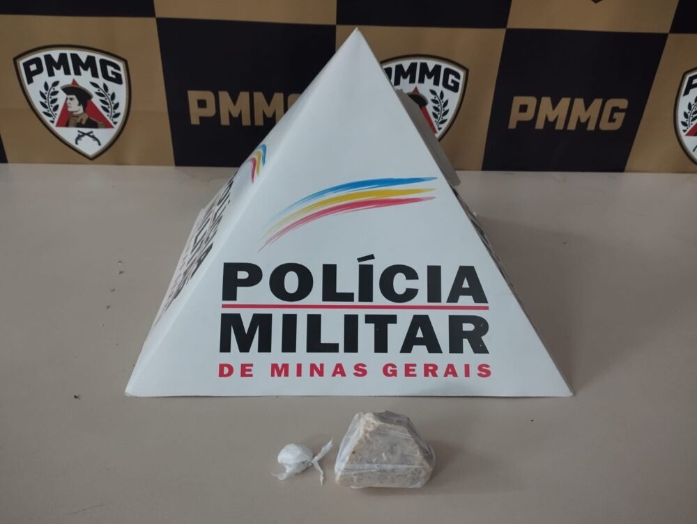 Polícia Militar apreende pedras de crack após perseguição em João Monlevade