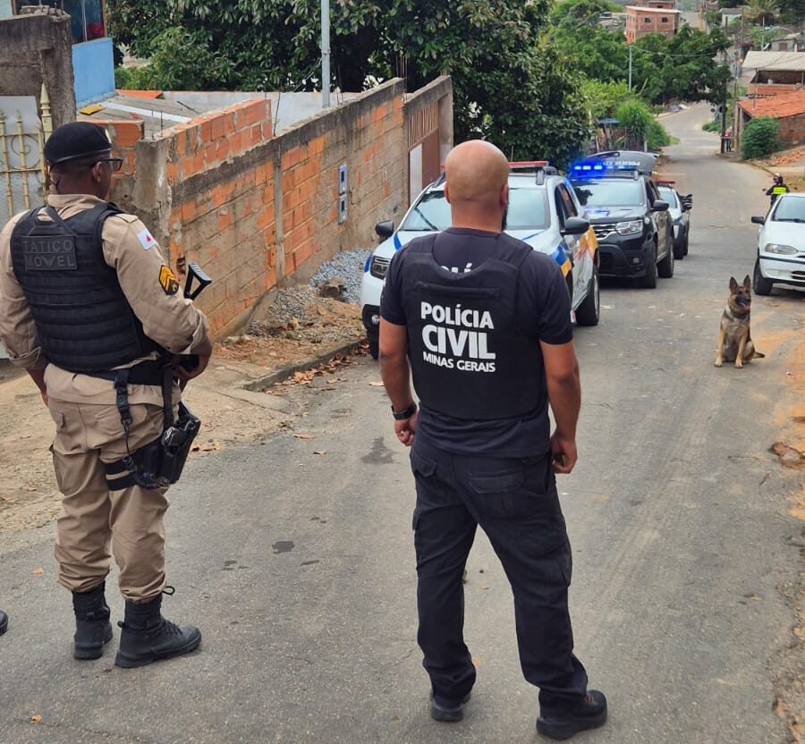 Polícias Militar e Civil de João Monlevade prendem suspeitos de homicídio e receptação em operação conjunta