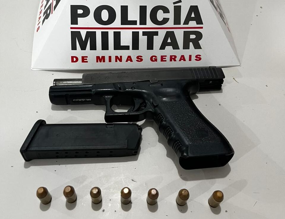 Polícia Militar prende homem por porte ilegal de arma de fogo e direção perigosa em Itabira