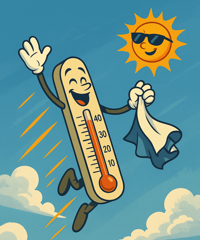 Sol e calor vão reinar nesta quarta-feira que precede feriado