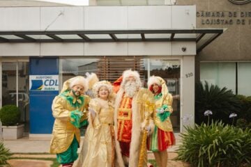 Chegada do Papai Noel marca programação de Natal da CDL neste domingo em Itabira