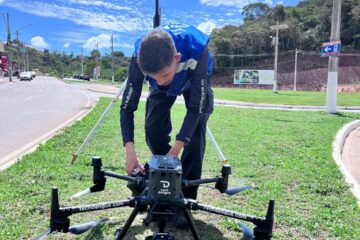 São Gonçalo do Rio Abaixo intensifica combate ao Aedes com drones