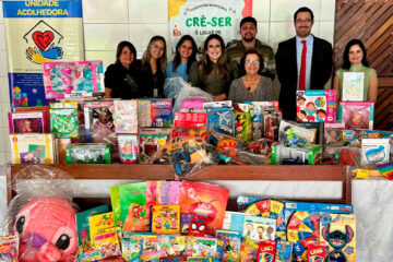 Centro Judiciário de João Monlevade doa brinquedos e livros a crianças e adolescentes em situação de vulnerabilidade