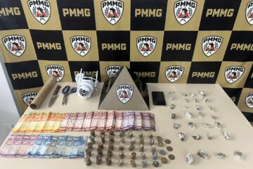 Polícia Militar prende mulher por tráfico, em João Monlevade
