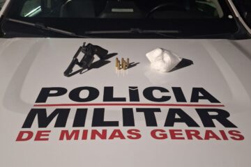 Polícia Militar prende suspeito de roubo e apreende arma e drogas em Itabira