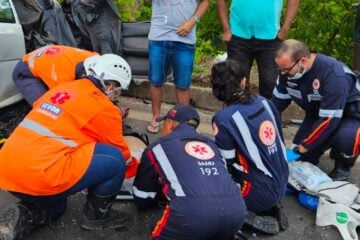 Quatro pessoas morrem em colisão na BR-381, entre elas duas crianças